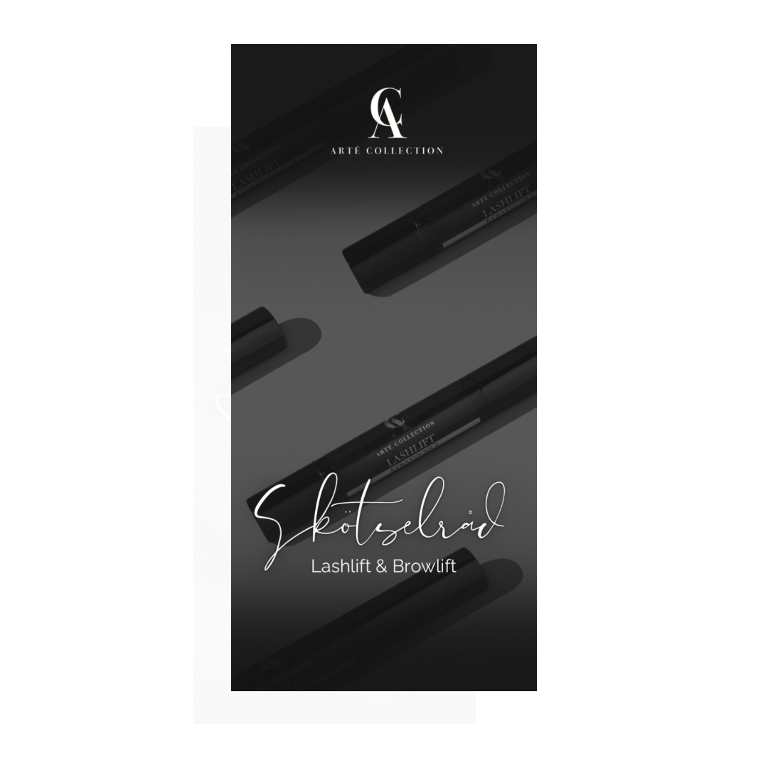 Skötselråd lashlift & browlift