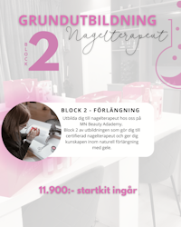 Nagelterapeut utbildning block 2