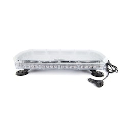 LED Blixtljusramp 600mm 9-30V DC med magnetfot och cig-plugg