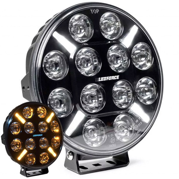 LED extraljus LEDFORCE X-LED+ 160W - 220mm - 9" - Crazyride