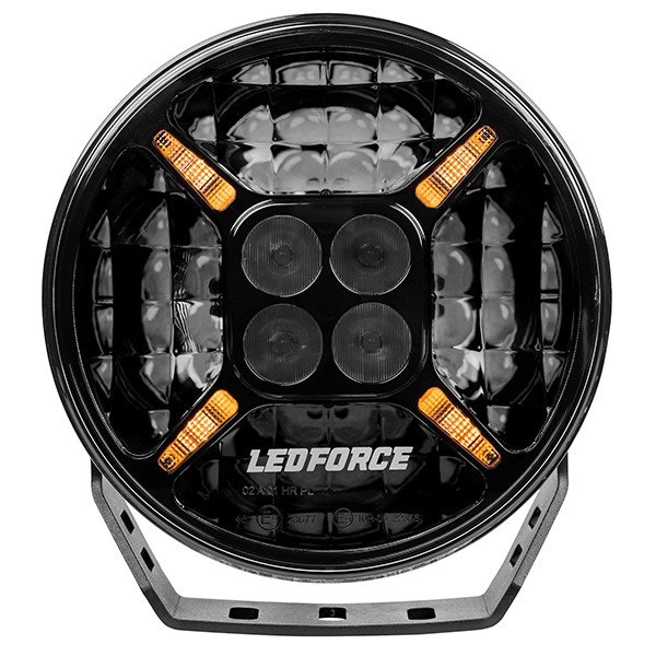 Extraljus paket 3 st LEDFORCE Apex 120W 3-PACK LED Extraljus inkl. extraljushållare, stag och reläkabelsats - 9-32V