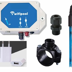 Wifi Pool Modul pH inkl probe + Tappsadel 50mm + Probe sensor