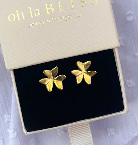 CLOVER Signature Earings Gold