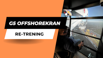 G5 OFFSHOREKRAN RE-TRENING I SIMULATOR MODUL P-4.1.1