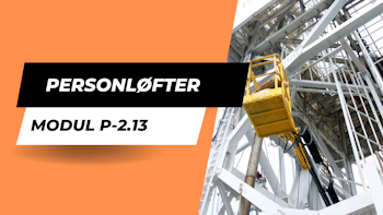 Manuelle flyttbare personløftere Modul P-2.13 «Cherry Picker» og «Casing Stabbing Basket» (klasse A1 og A2)