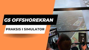 G5 OFFSHOREKRAN GRUNNOPPLÆRING I SIMULATOR