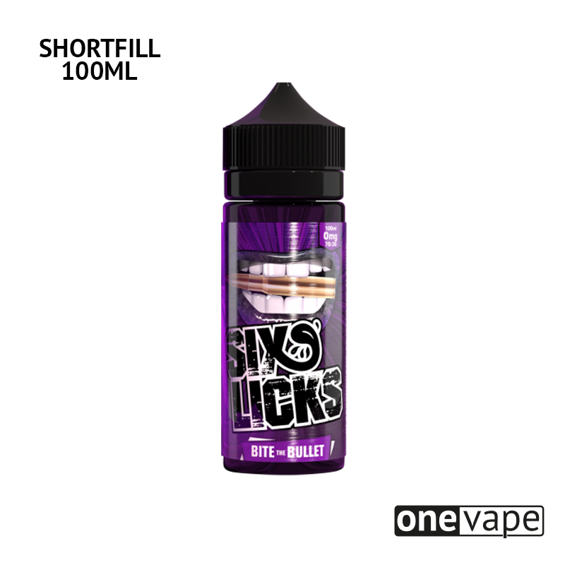 Six Licks - Bite the Bullet (100ml Shortfill)