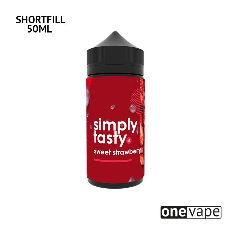 Simply Tasty - Sweet Strawberry (50ml Shortfill)