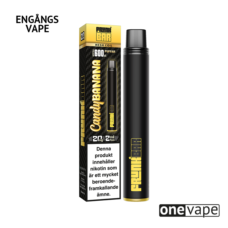 Frunk Bar Mesh Engångs Vape - Candy Banana