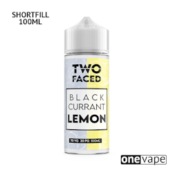 Two Faced - Blackcurrant Lemon (100ml Shortfill)