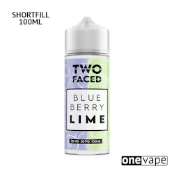 Two Faced - Blueberry Lime (100ml Shortfill)