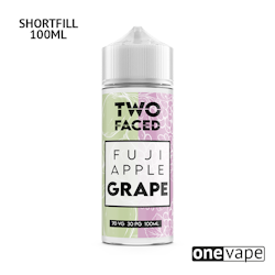 Two Faced - Fuji Apple Grape (100ml Shortfill)