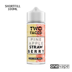 Two Faced - Pineapple Strawberry (100ml Shortfill)