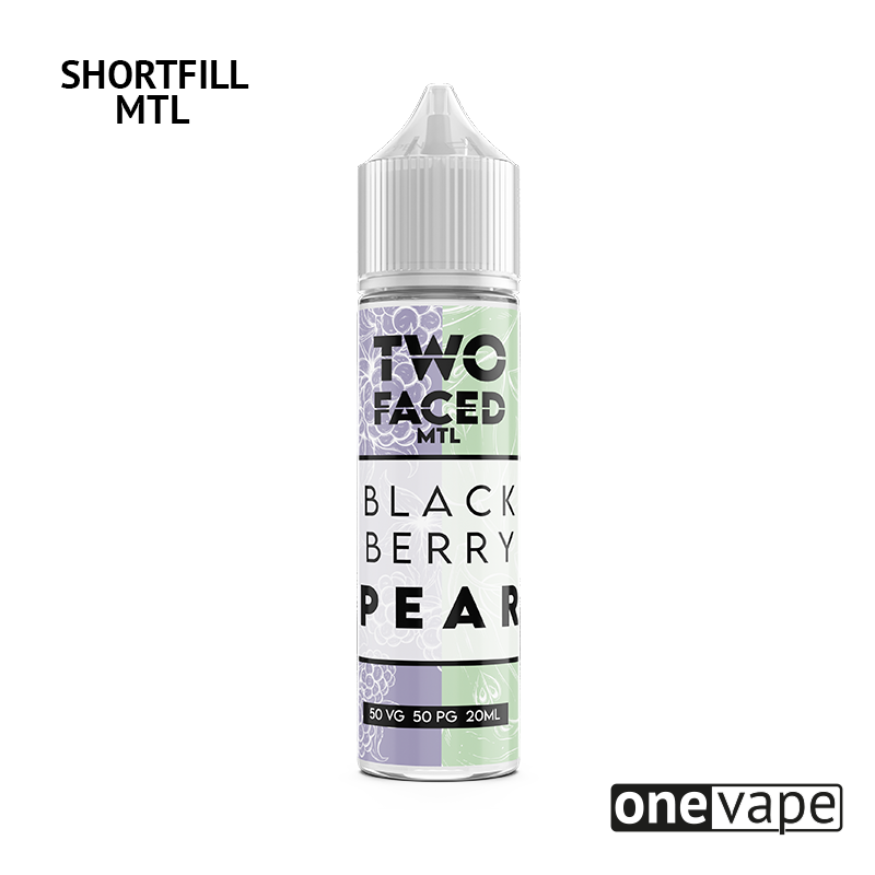 Two Faced - Blackberry Pear (MTL Shortfill)