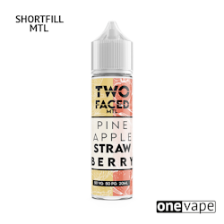 Two Faced - Pineapple Strawberry (MTL Shortfill)