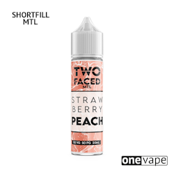 Two Faced - Strawberry Peach (MTL Shortfill)