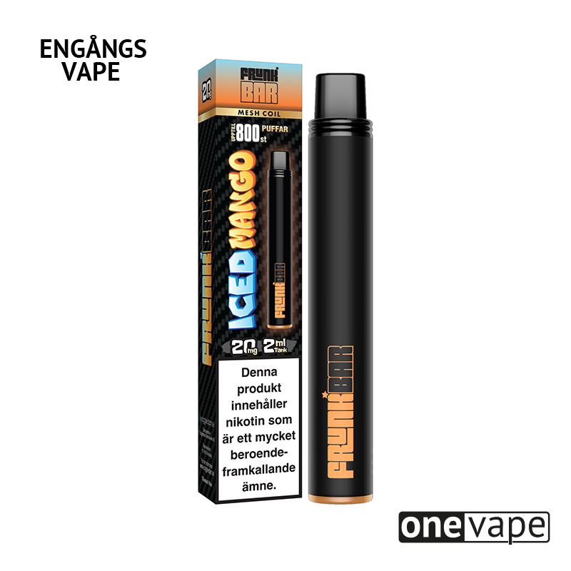Frunk Bar Mesh Engångs Vape - Iced Mango