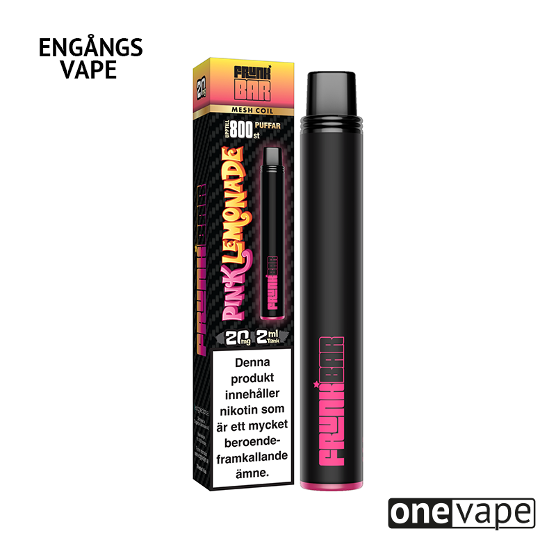 Frunk Bar Mesh Engångs Vape - Pink Lemonade