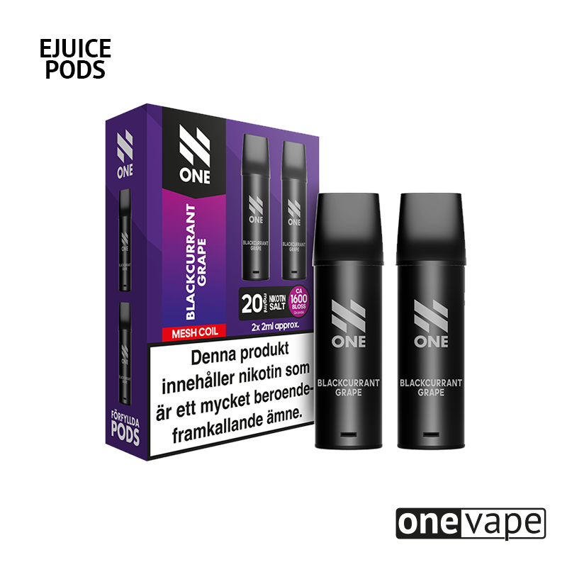 N One Mesh Pods - Blackcurrant Grape (2-Pack)