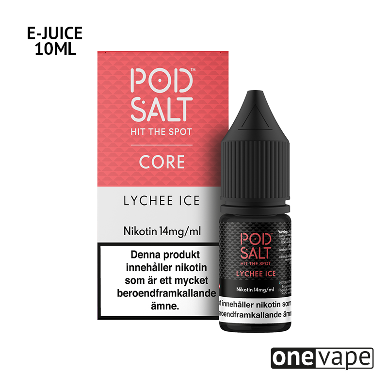 Pod Salt - Lychee Ice (10ml, Nic Salt)