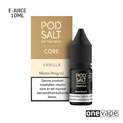 Pod Salt - Vanilla (10ml, Nic Salt)