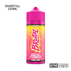 Just Juice Brutal - Rhubarb & Custard (100ml Shortfill)