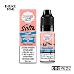 Dinner Lady - Watermelon Ice (10ml, Nic Salt)