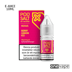 Nexus - Berry Lemon Ice (10ml, Nic Salt)