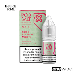 Nexus - Fresh Raspberry Mojito (10ml, Nic Salt)