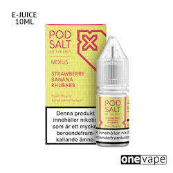 Nexus - Strawberry Banana Rhubarb (10ml, Nic Salt)