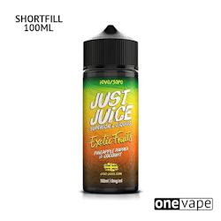 Just Juice - Pineapple Papaya & Coconut (100ml Shortfill)