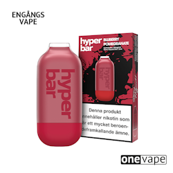 Hyper Bar Mesh Engångs Vape - Bluberry Pomegranate