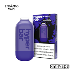 Hyper Bar Mesh Engångs Vape - Blueberry