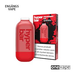 Hyper Bar Mesh Engångs Vape - Strawberry Ice