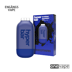 Hyper Bar ZERO Mesh Engångs Vape - Blueberry Raspberry