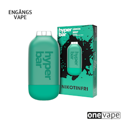 Hyper Bar ZERO Mesh Engångs Vape - Lemon Mint