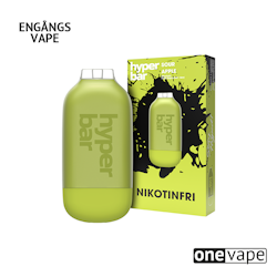 Hyper Bar ZERO Mesh Engångs Vape - Sour Apple