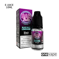 Bar Salts - Blue Razz Lemonade (10ml, Nic Salt)