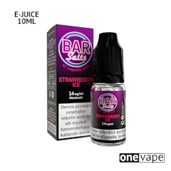 Bar Salts - Strawberry Ice (10ml, Nic Salt)