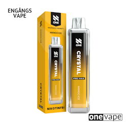 N One Crystal ZERO Engångs Vape - Mango Ice