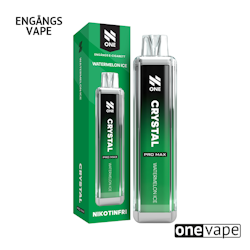 N One Crystal ZERO Engångs Vape - Watermelon Ice