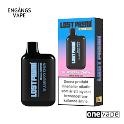 Lost Frunk Engångs Vape - Blueberry Chew