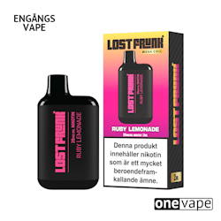 Lost Frunk Engångs Vape - Ruby Lemonade