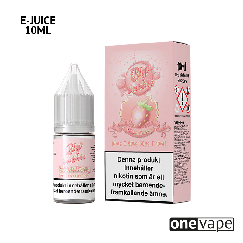 Big Bubble - Strawberry (10ml, Nic Salt)