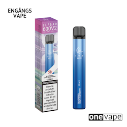 Elfbar V2 Mesh Engångs Vape - Blueberry Sour Raspberry