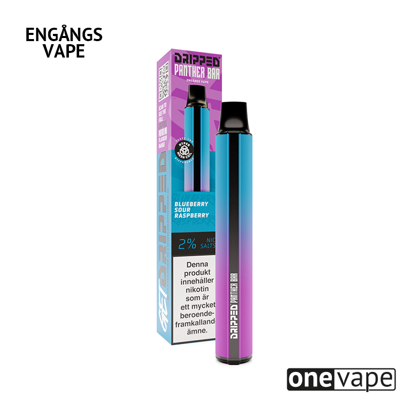 Panther Bar 2.0 Engångs Vape - Blueberry Sour Raspberry