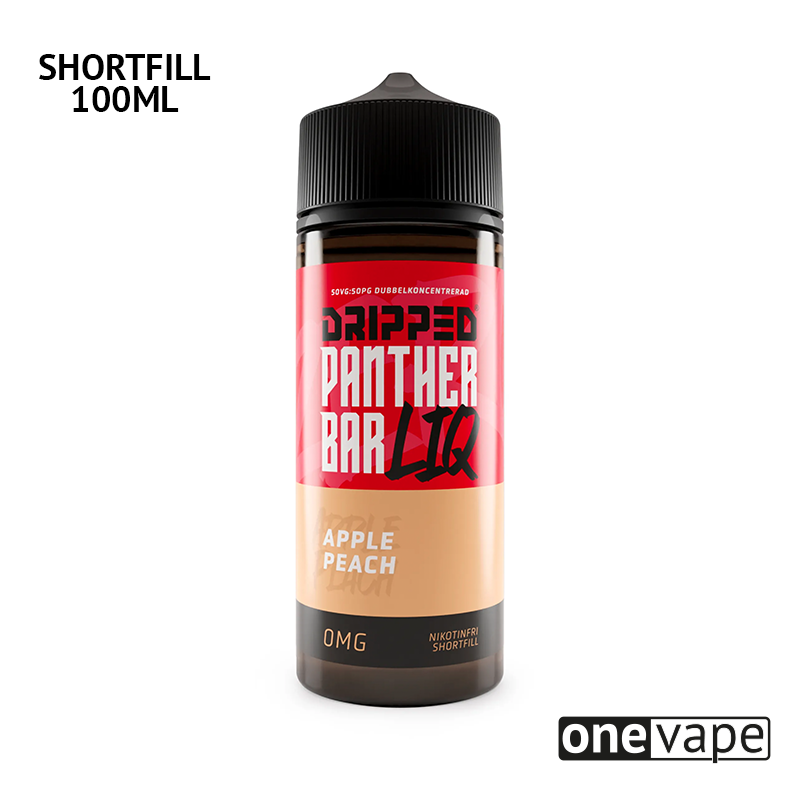 Panther Bar Liq - Apple Peach (100ml Shortfill)