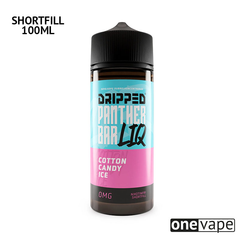 Panther Bar Liq - Cotton Candy Ice (100ml Shortfill)