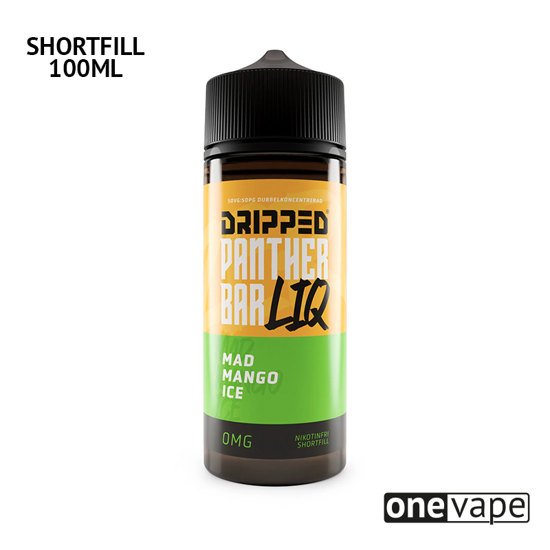 Panther Bar Liq - Mad Mango Ice (100ml Shortfill)