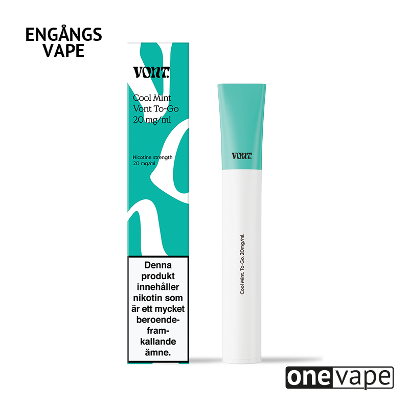 Vont To-Go Engångs Vape - Cool Mint